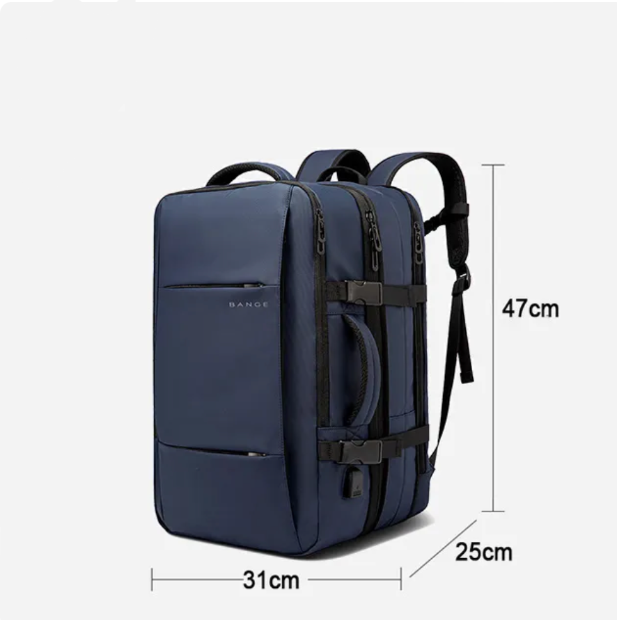 BANGE: Travel Backpack - Combining Style and Practicality